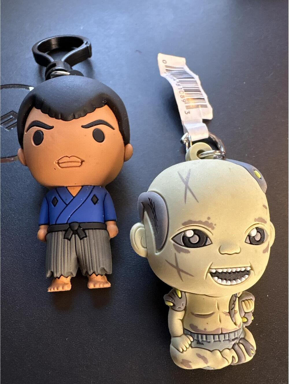 Oroku Saki And Zombie Baby Keychains Bag Clips
